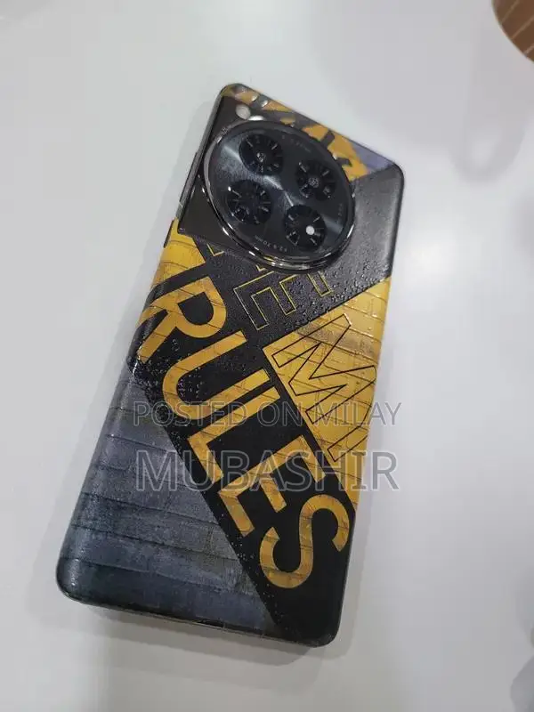 Premium Smartphone with High Storage and Sleek Black Design