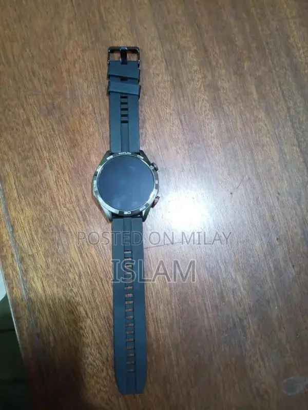 Haylou Solar 5 Smartwatch with Dual Chain Design - Black Edition