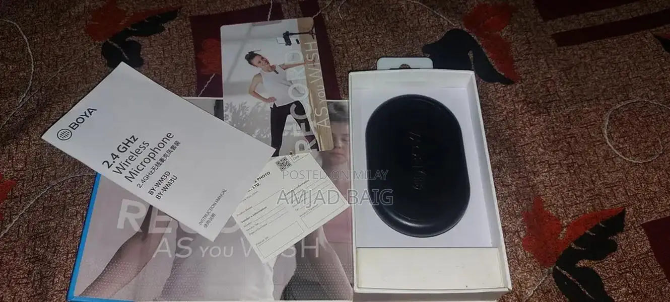 BOYA Professional Condenser Microphone for Recording