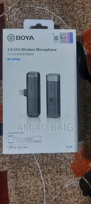 BOYA Professional Condenser Microphone for Recording