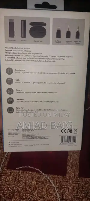 BOYA Professional Condenser Microphone for Recording