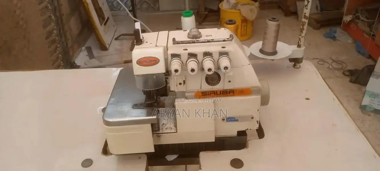 Siruba 747 Industrial Pico and Overlock Sewing Machine