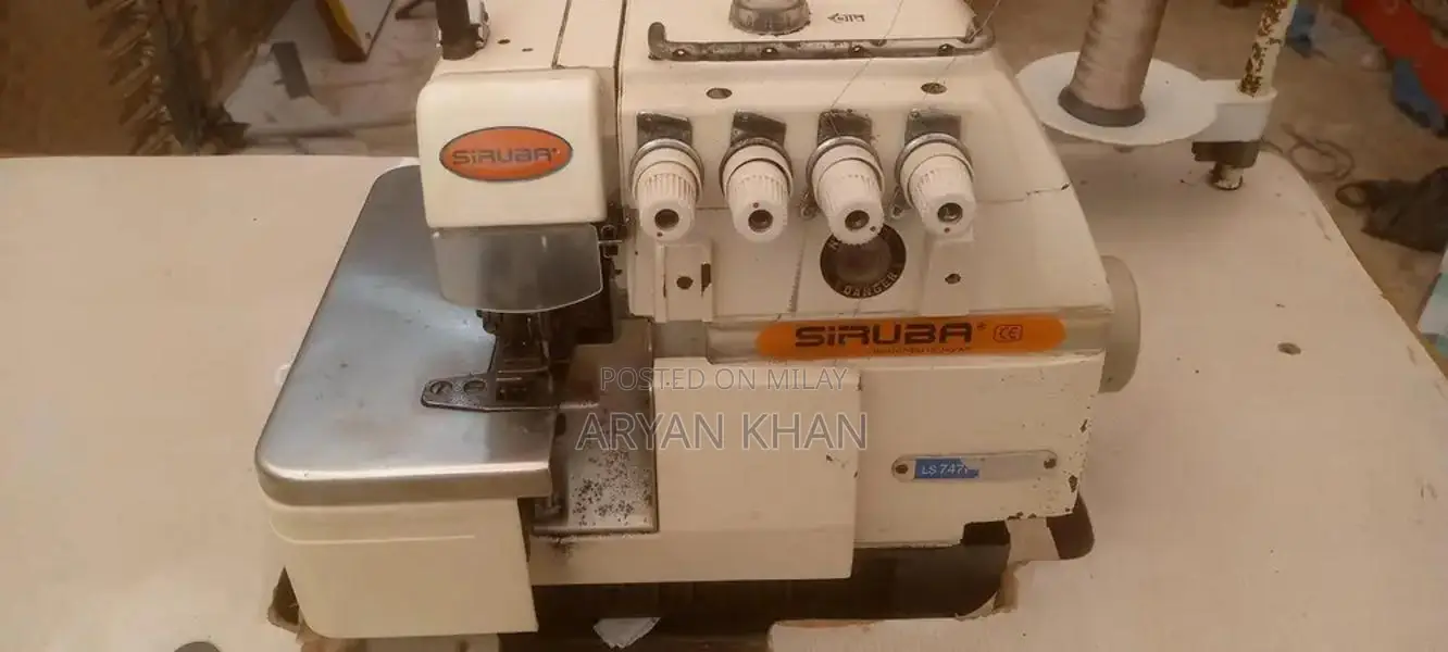 Siruba 747 Industrial Pico and Overlock Sewing Machine
