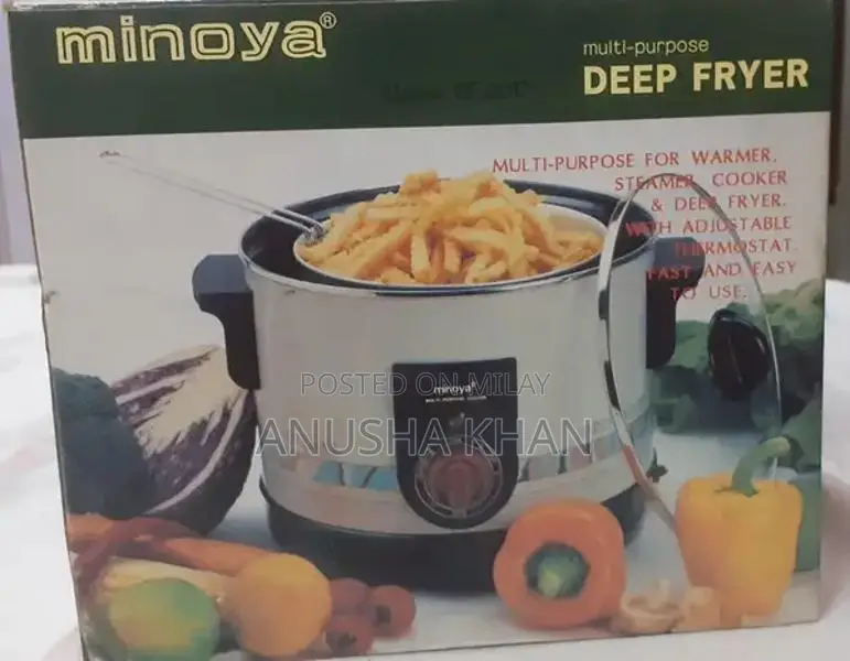 Multi-Purpose Deep Fryer with Cooking Functions