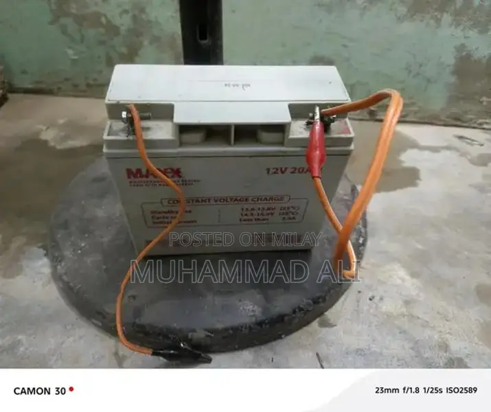 Portable DC Fan with Battery - Rechargeable Cooling Device