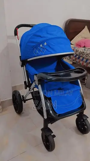 Photo - Luxury Large Size Overseas Baby Pram with Automatic Features