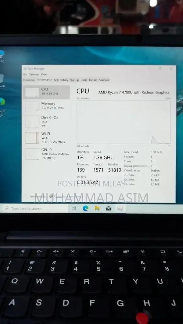 Lenovo ThinkPad E14 Gen 2 AMD Ryzen 7 Laptop