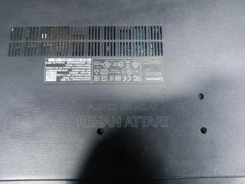 Lenovo Used Laptop - i3 Processor, 4GB RAM, 128GB SSD