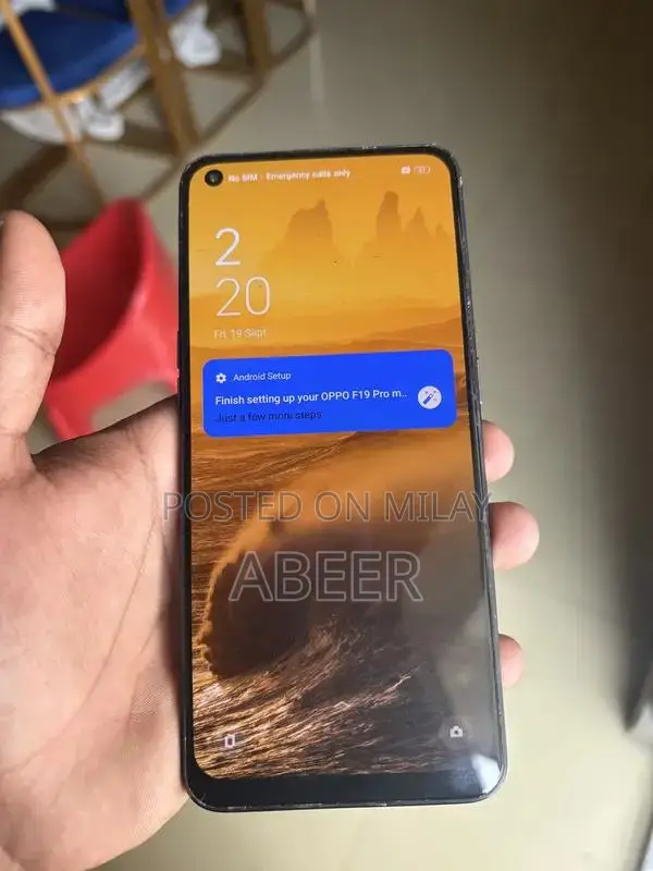 Oppo F19 Pro Dual SIM Smartphone with Original Accessories