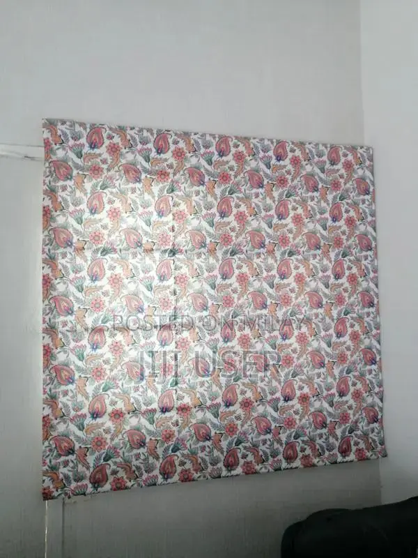 Decorative Floral Window Blinds - Set of 3