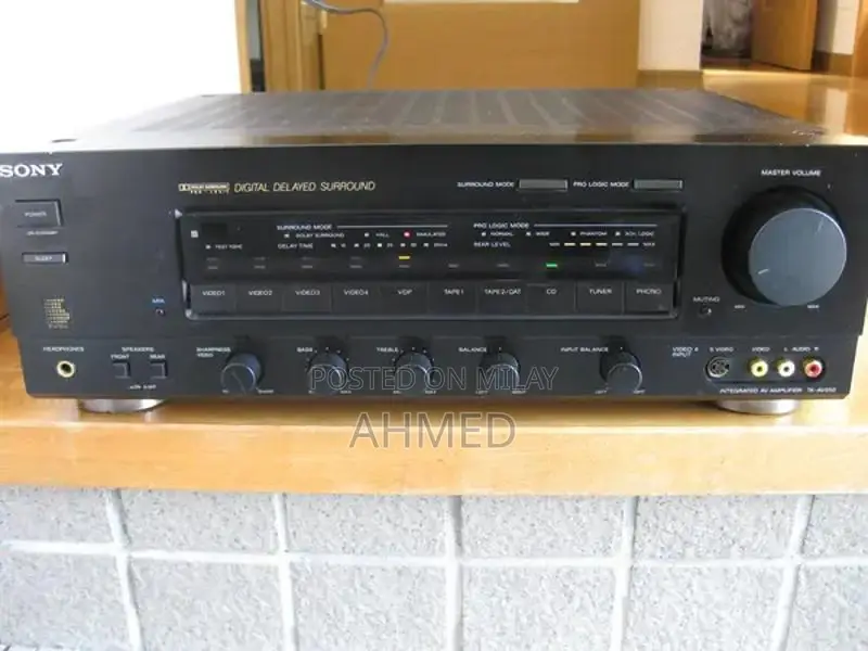 Sony AV Amplifier with Dolby Pro Logic Surround Sound