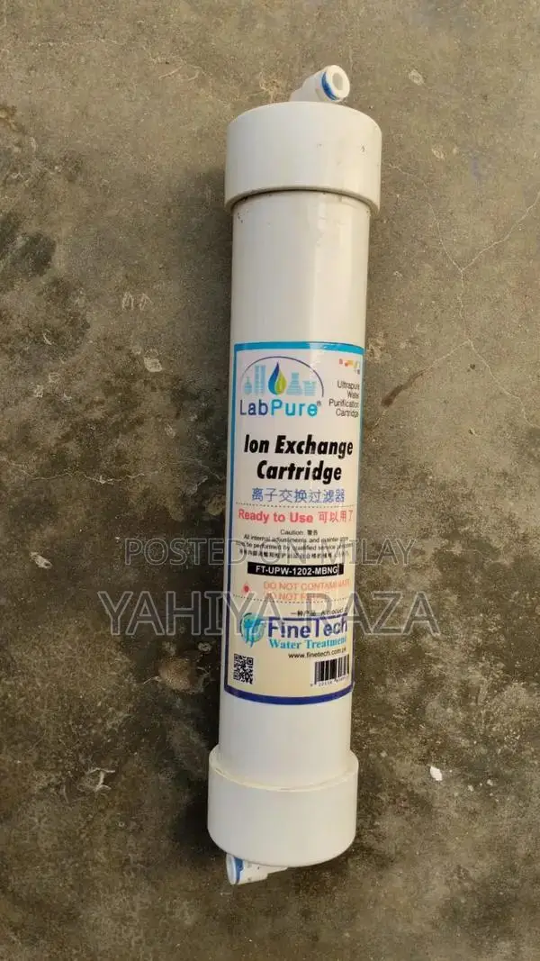 Lab Pure Ion Exchange Water Filter Cartridge