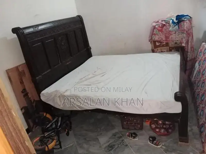 King Size Bed Frame and Mattress Set