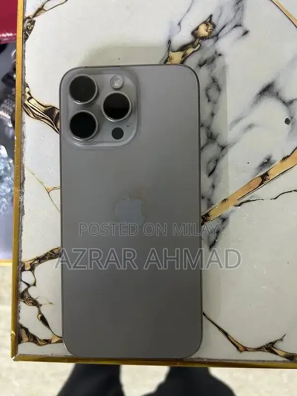 Apple iPhone 15 Pro Max 256GB Natural Titanium Smartphone