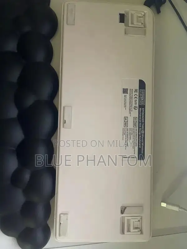 Epomaker TH80x Mechanical Keyboard with Custom Milky Yellow Switches