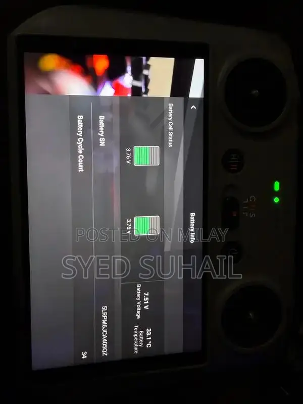 DJI Mini 4 Pro Drone Combo Pack with Low Battery Cycles