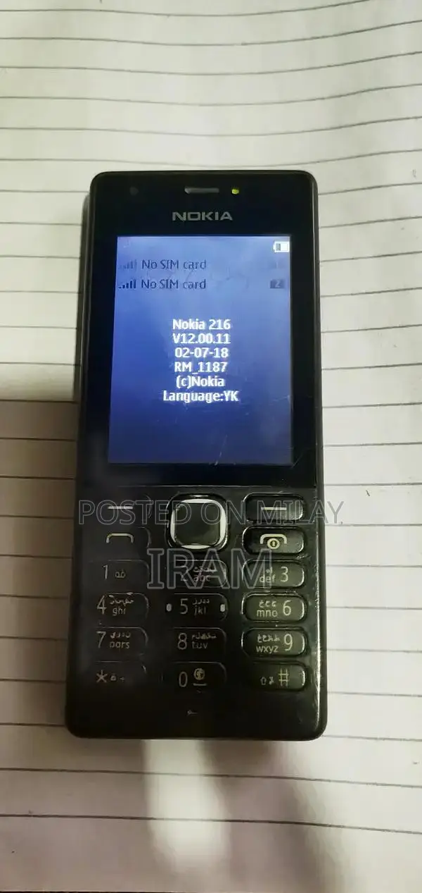 Original Nokia Feature Phone with Factory Box and Packaging