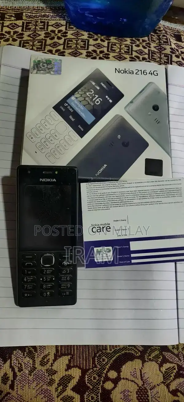 Original Nokia Feature Phone with Factory Box and Packaging