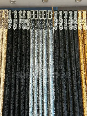 Photo - Luxury Silk Plachi Velvet Curtains