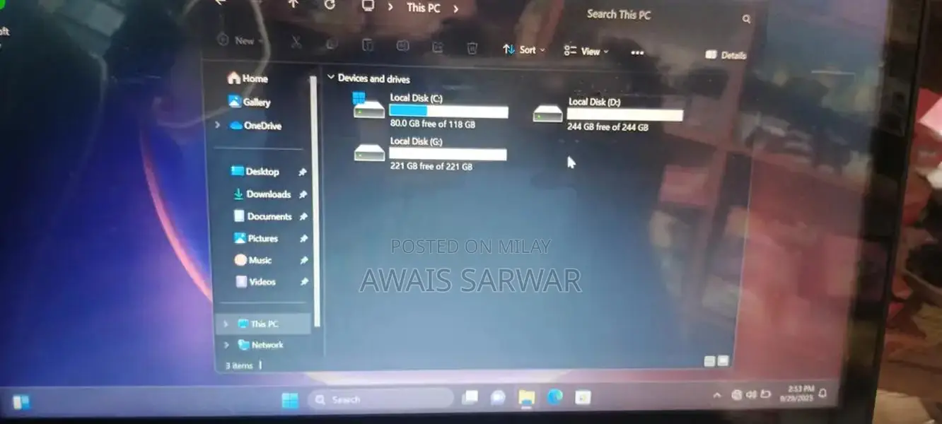 HP EliteBook 840 G3 Laptop - i5 6th Gen, SSD+HDD, Partial Touch Issue