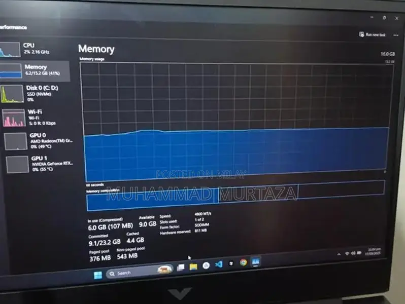 HP Victus 15 Gaming Laptop - Ryzen 5, RTX 2050, 144Hz Display