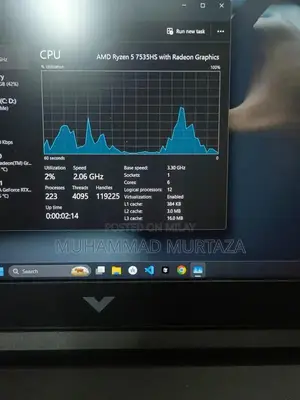 HP Victus 15 Gaming Laptop - Ryzen 5, RTX 2050, 144Hz Display