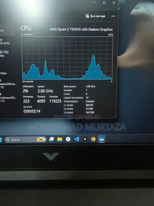 HP Victus 15 Gaming Laptop - Ryzen 5, RTX 2050, 144Hz Display