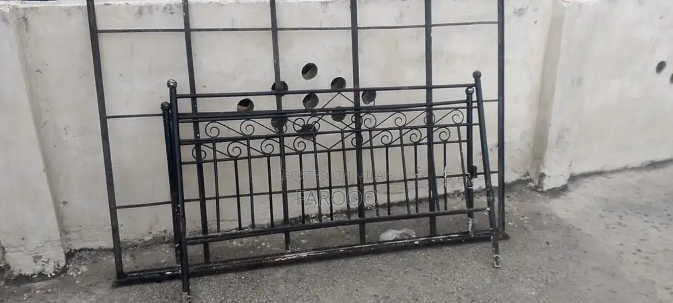 Iron and Wooden Bed Set - Two Bed Frames