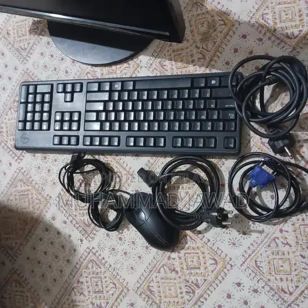 Full Desktop PC with Samsung Monitor, Keyboard, and Accessories