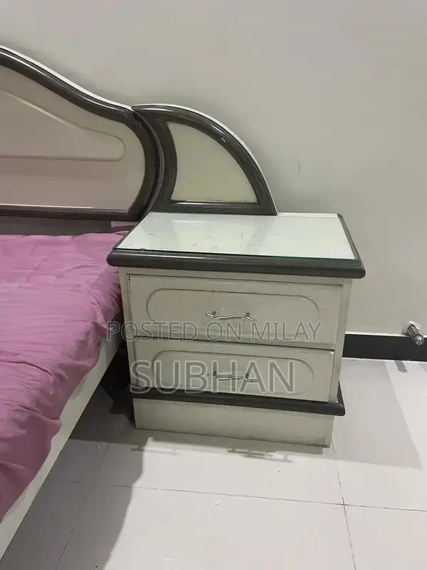 Solid Wood Bed Frame with Mattress - Classic Natural Furniture