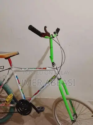 Phoenix White Bicycle - New Condition with Working Gears and Brakes