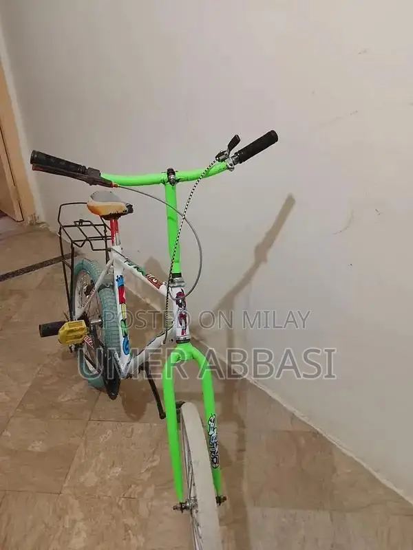 Phoenix White Bicycle - New Condition with Working Gears and Brakes