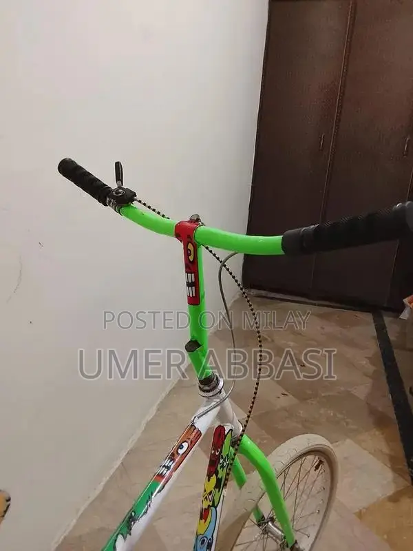 Phoenix White Bicycle - New Condition with Working Gears and Brakes