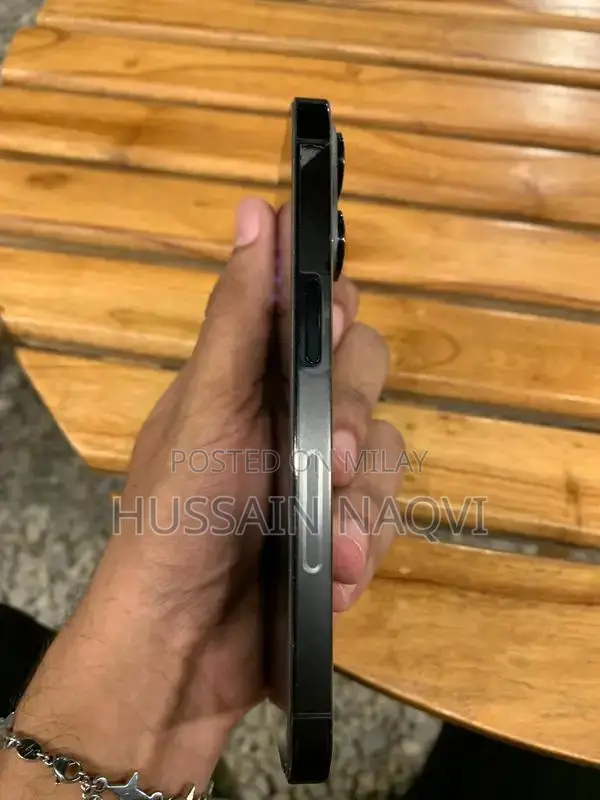 Apple Smartphone Pro Model - Black 128GB Variant