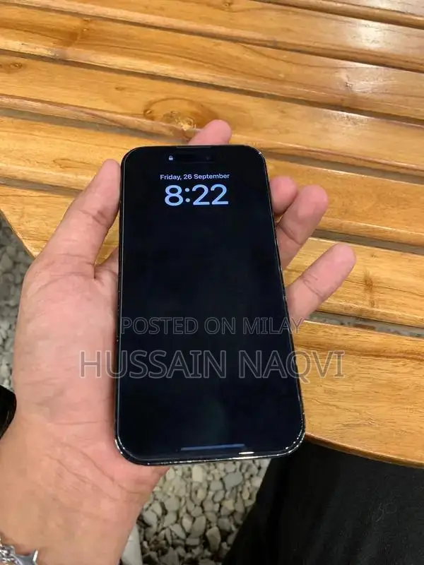 Apple Smartphone Pro Model - Black 128GB Variant