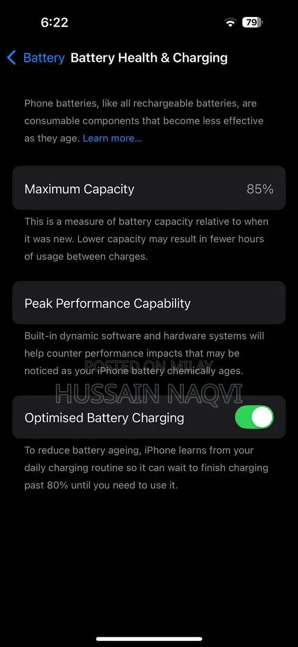 Apple Smartphone Pro Model - Black 128GB Variant