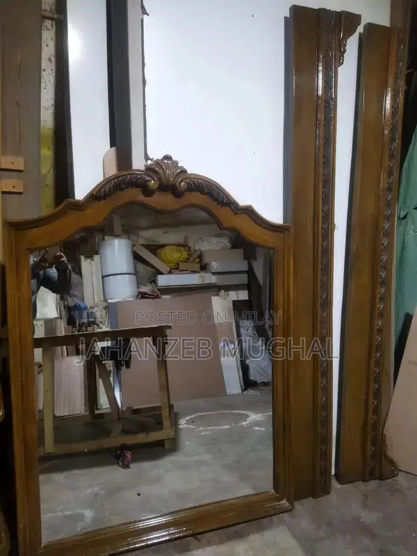 Sheesham Wood Bedroom Furniture Set - Bed and Side Table