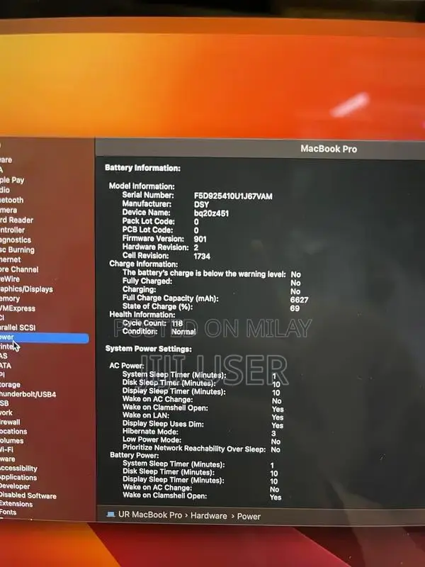 Apple MacBook Pro 2019 High Performance Laptop