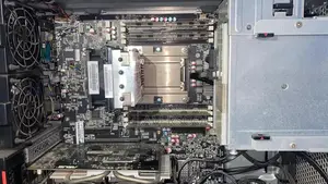 Photo - Complete Gaming PC Setup with Steering Wheel and Peripherals