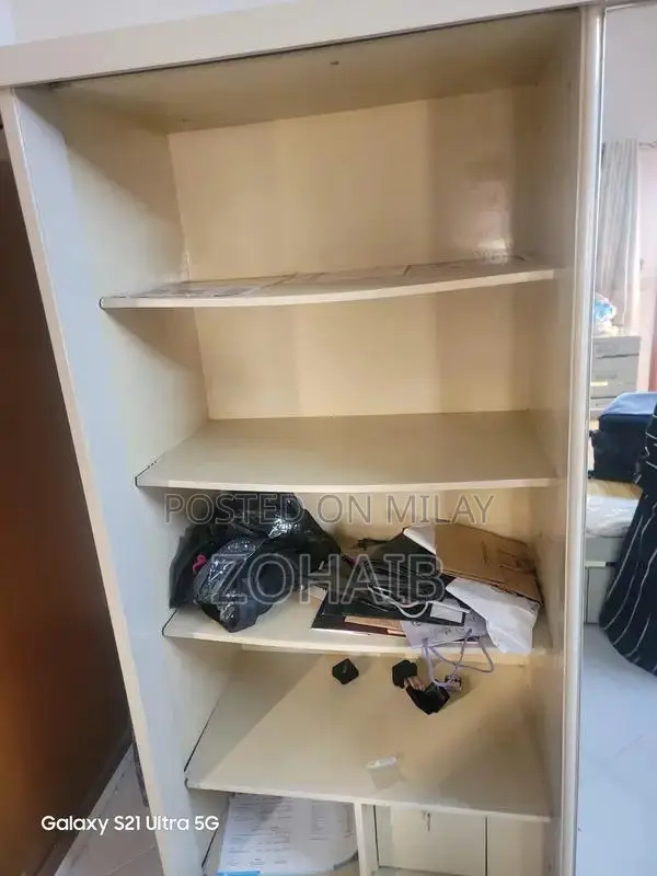 Bedroom Furniture Set - Bed, Nightstands, and Dressing Cupboard