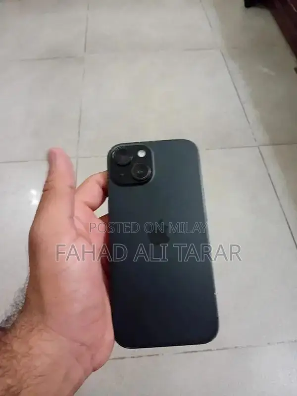 Pre-Owned iPhone 15 with High Battery Health and Functional Features