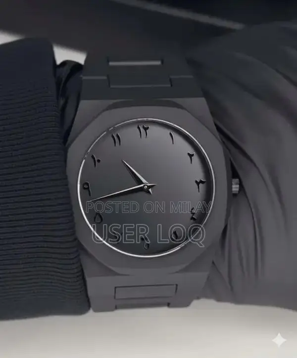 Stylish Arabic Design Analog Wristwatch - Elegant Timepiece