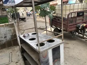 Restaurant Kitchen Fries Counter Display Equipment