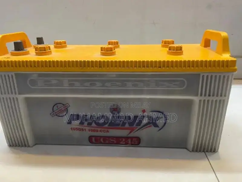 Phoenix UGS245 Automotive Battery - 25 Plates, 180Ah Capacity