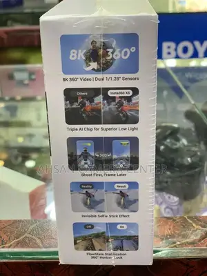 Photo - Insta360 8K 360-Degree Action Camera with Ultra High Resolution