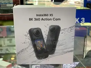 Insta360 8K 360-Degree Action Camera with Ultra High Resolution
