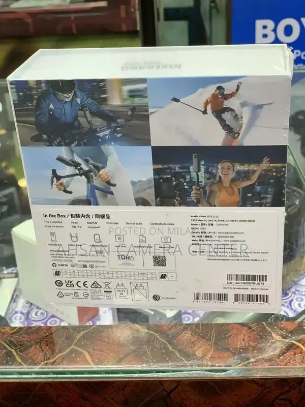 Insta360 8K 360-Degree Action Camera with Ultra High Resolution