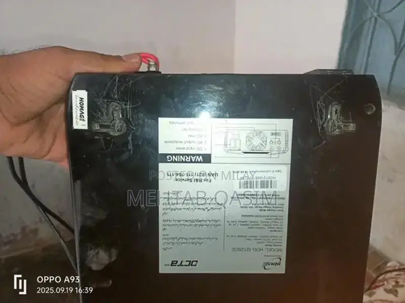 Homage Hybrid Solar Inverter 1200W 12V DC Input with Solar Charging