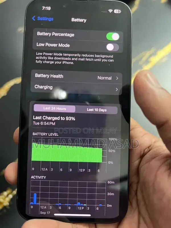 Apple iPhone 128GB Black Edition with Original Box