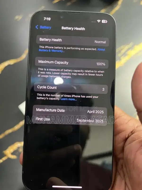 Apple iPhone 128GB Black Edition with Original Box